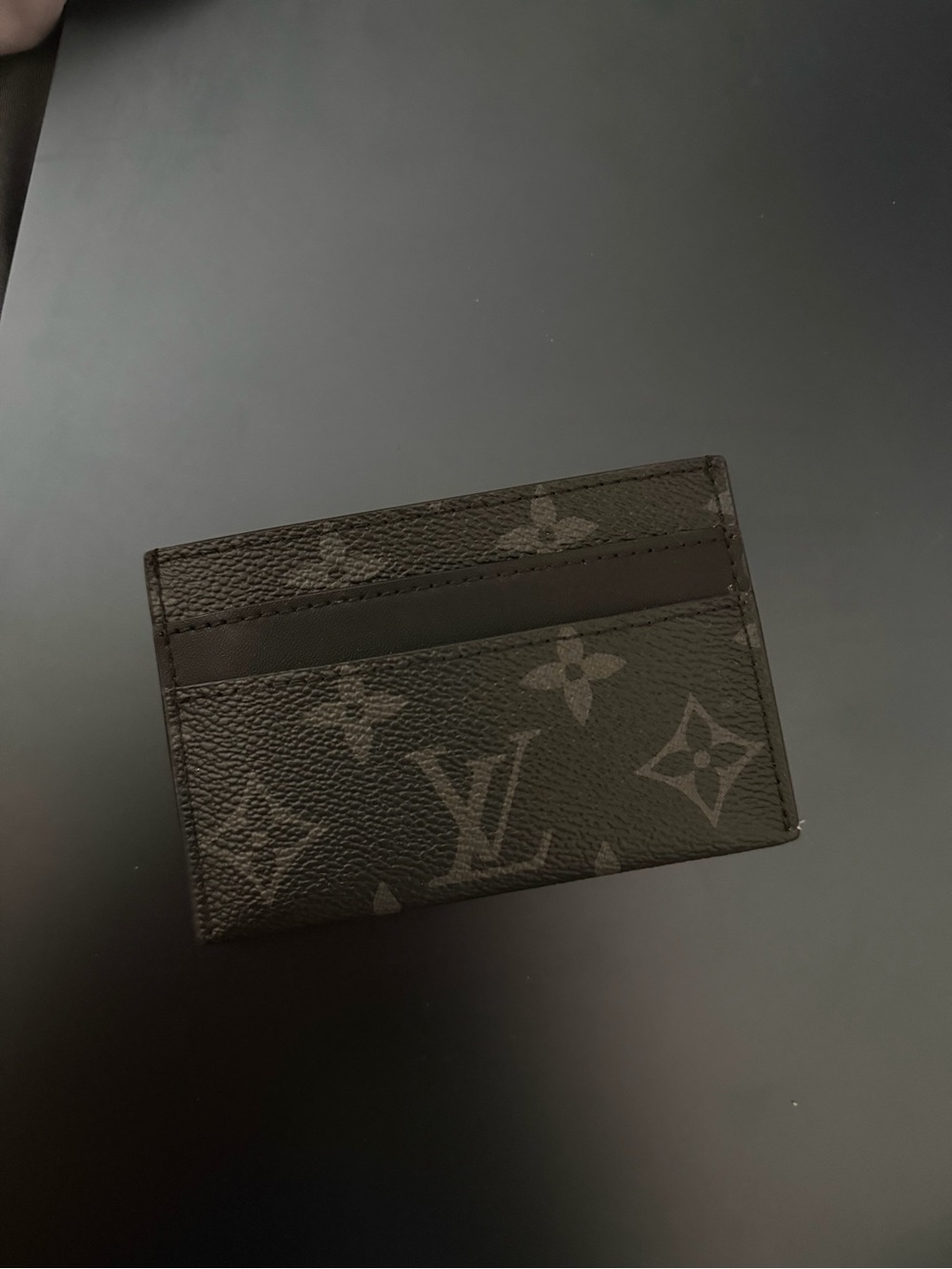 Louis Vuitton Monogram Eclipse Card Holder - Black
